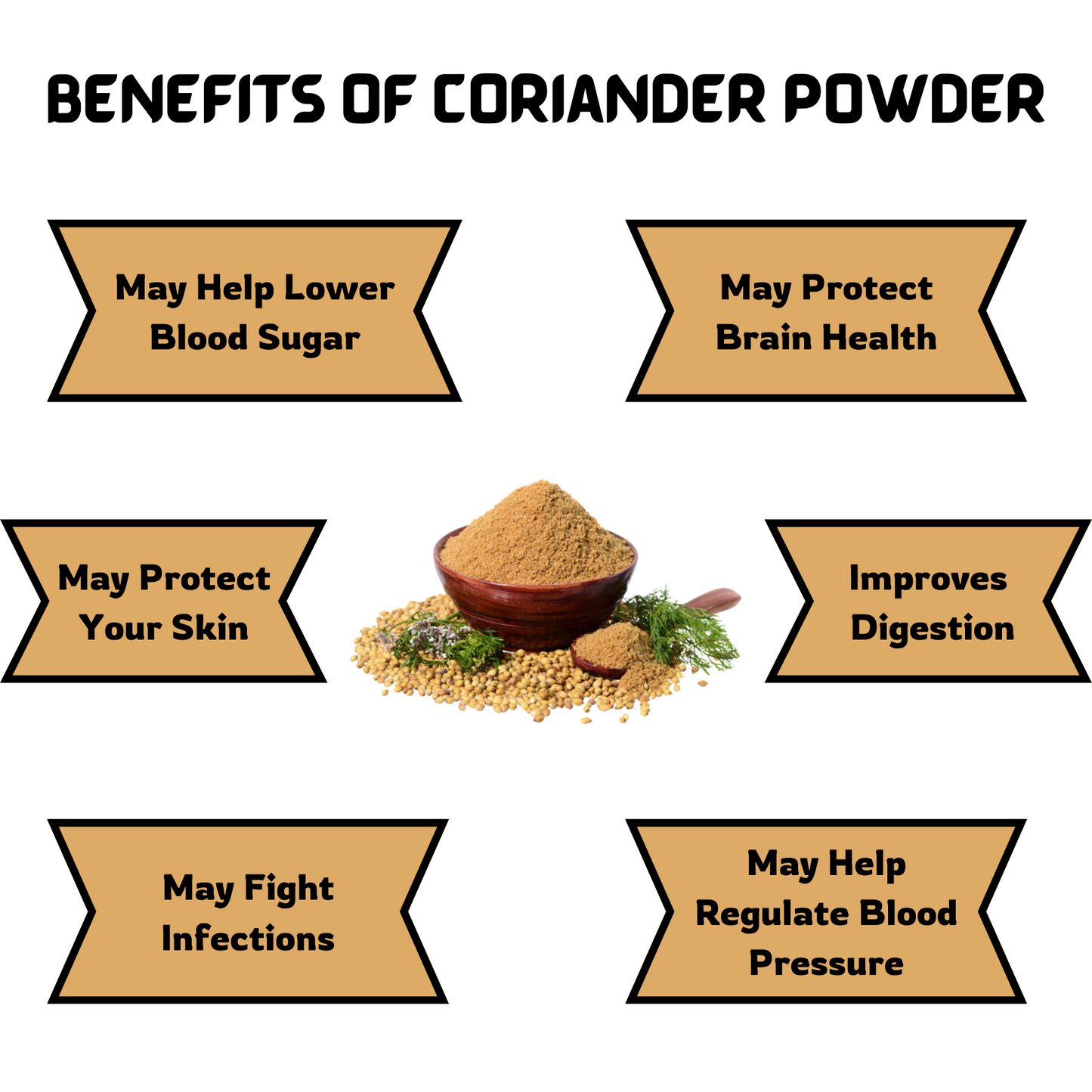 Natural Coriander Powder 100gm