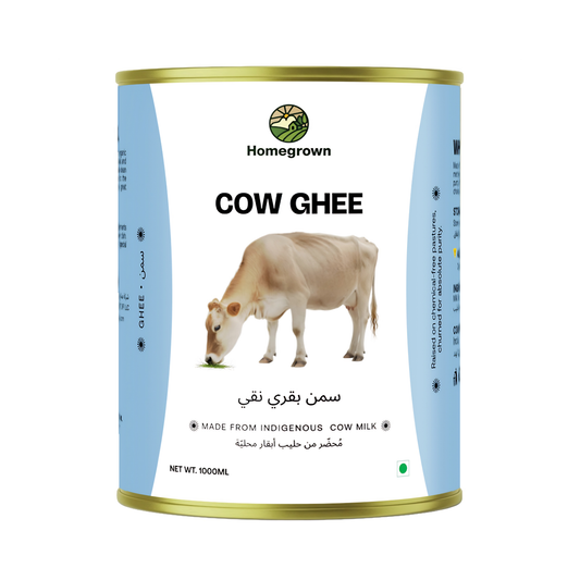 Home Grown Pure Desi Ghee 1000ml(Tin Pack)
