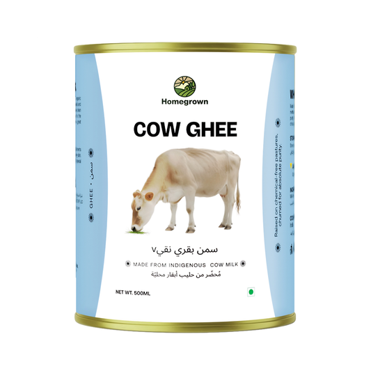 Home Grown Pure Desi Ghee 500ml(Tin Pack)