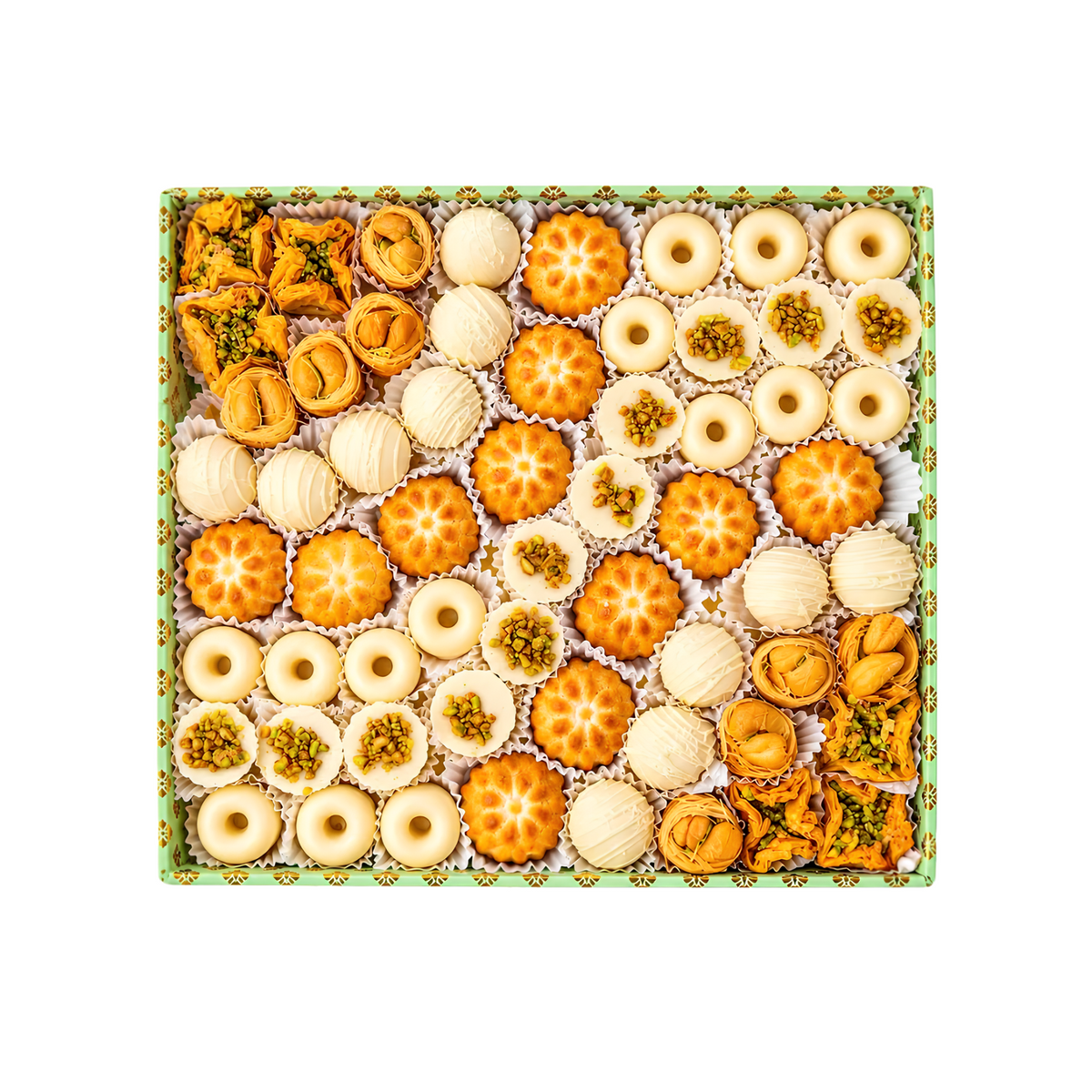 Luxury Assorted Arabic Desserts Arrangement