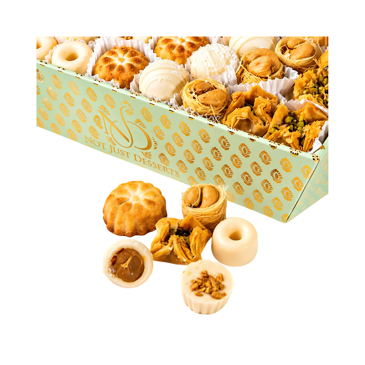 Luxury Assorted Arabic Desserts Arrangement
