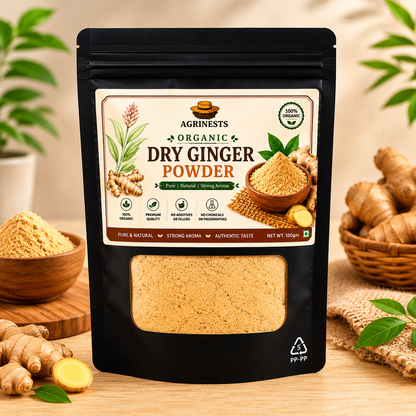 Organic Dry Ginger Powder 100gm