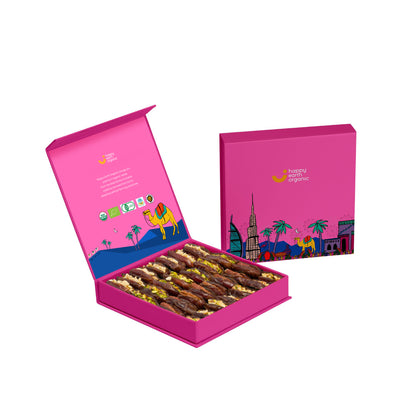 Organic Dubai Pink Filled Dates 500g