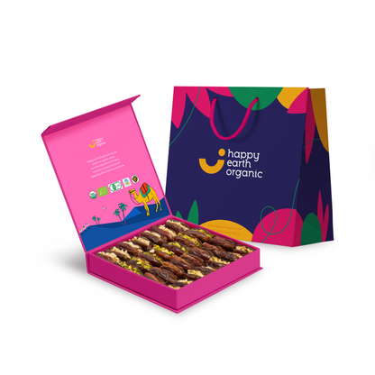 Organic Dubai Pink Filled Dates 500g