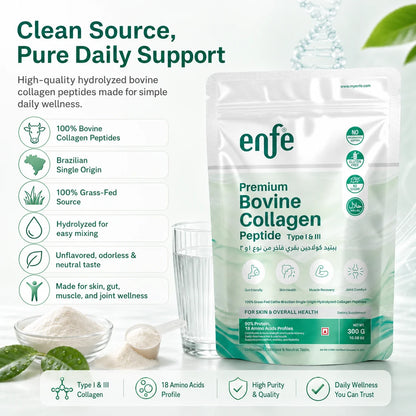 Bovine collagen Peptide Unflavored 300g