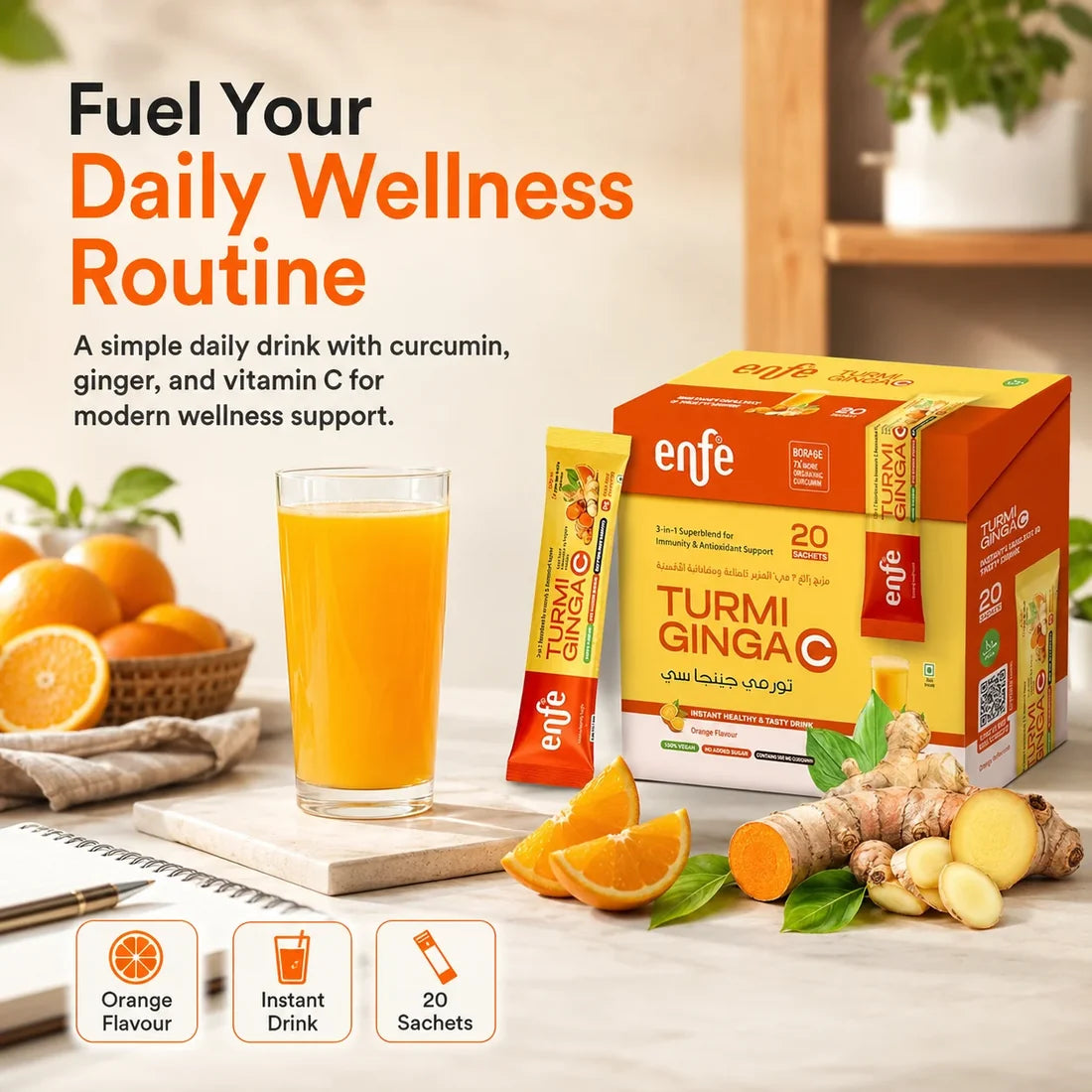TurmigingaC Instant Healthy Drink 4gx20 Sachets