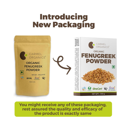 Carmel Organics Fenugreek Powder 340g
