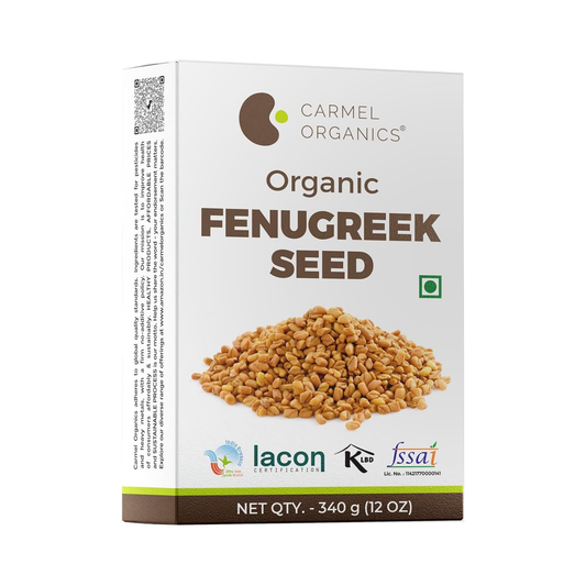 Carmel Organic Fenugreek seed 340g