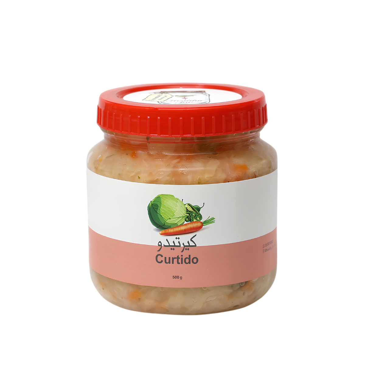Fermented Cabbage and Ferm Mixture(Curtido)