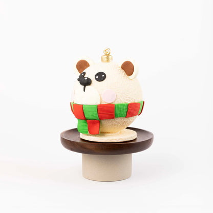 Festive White Bear Chocolate 480g