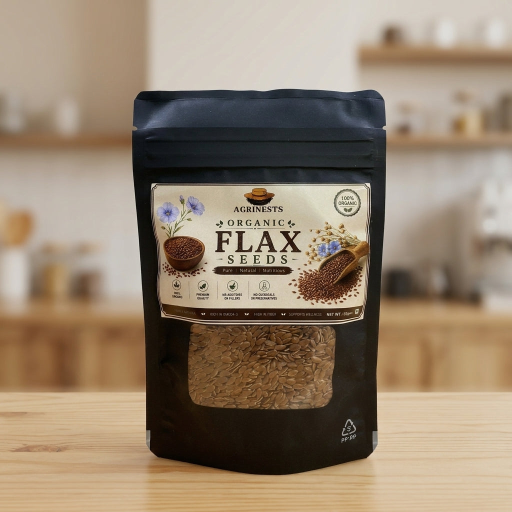 Organic Flax Seeds – 100g