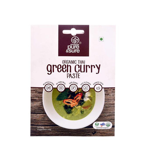 Organic Green Curry Paste 50gm