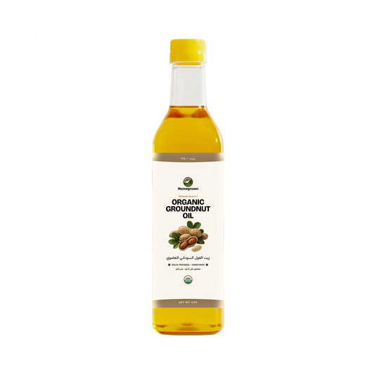 Homegrown Organic Groundnut Oil 1ltr