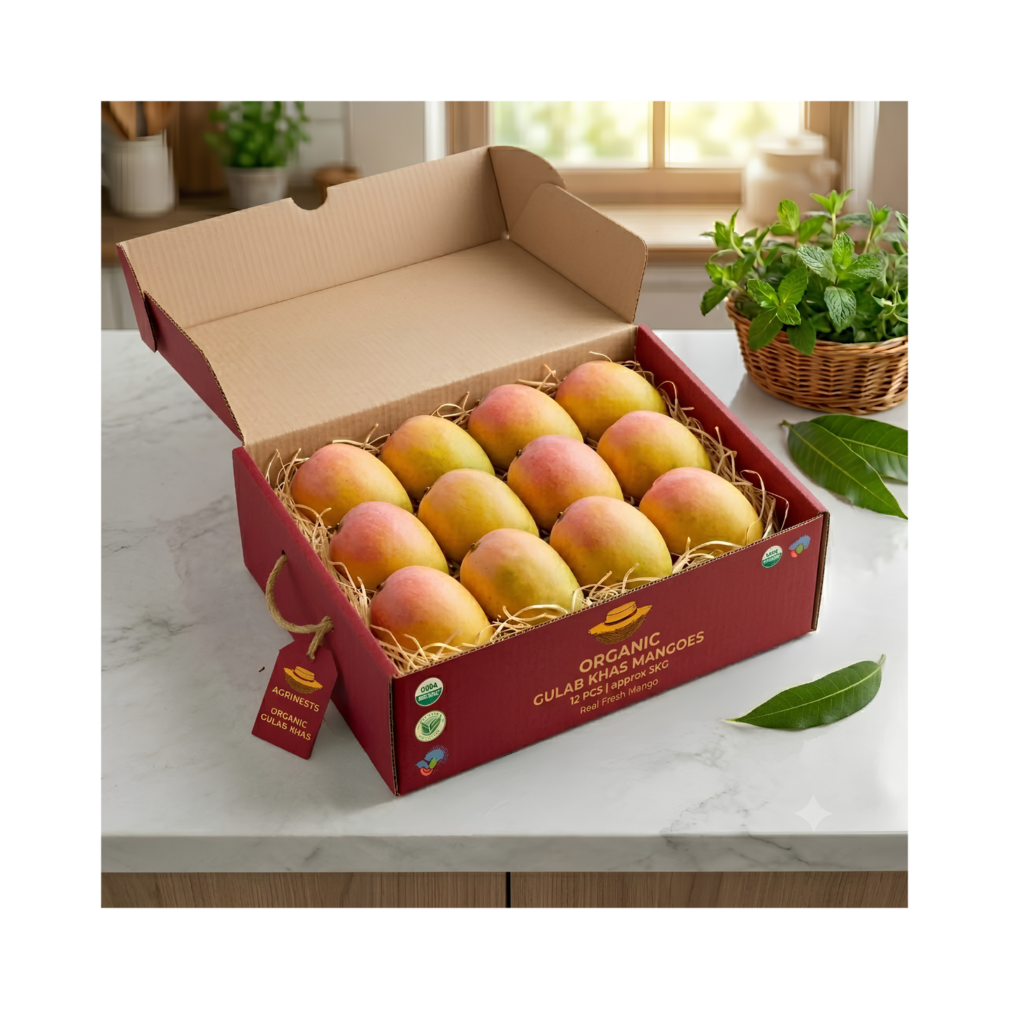 Organic Gulab Khas 3kg(Approx)