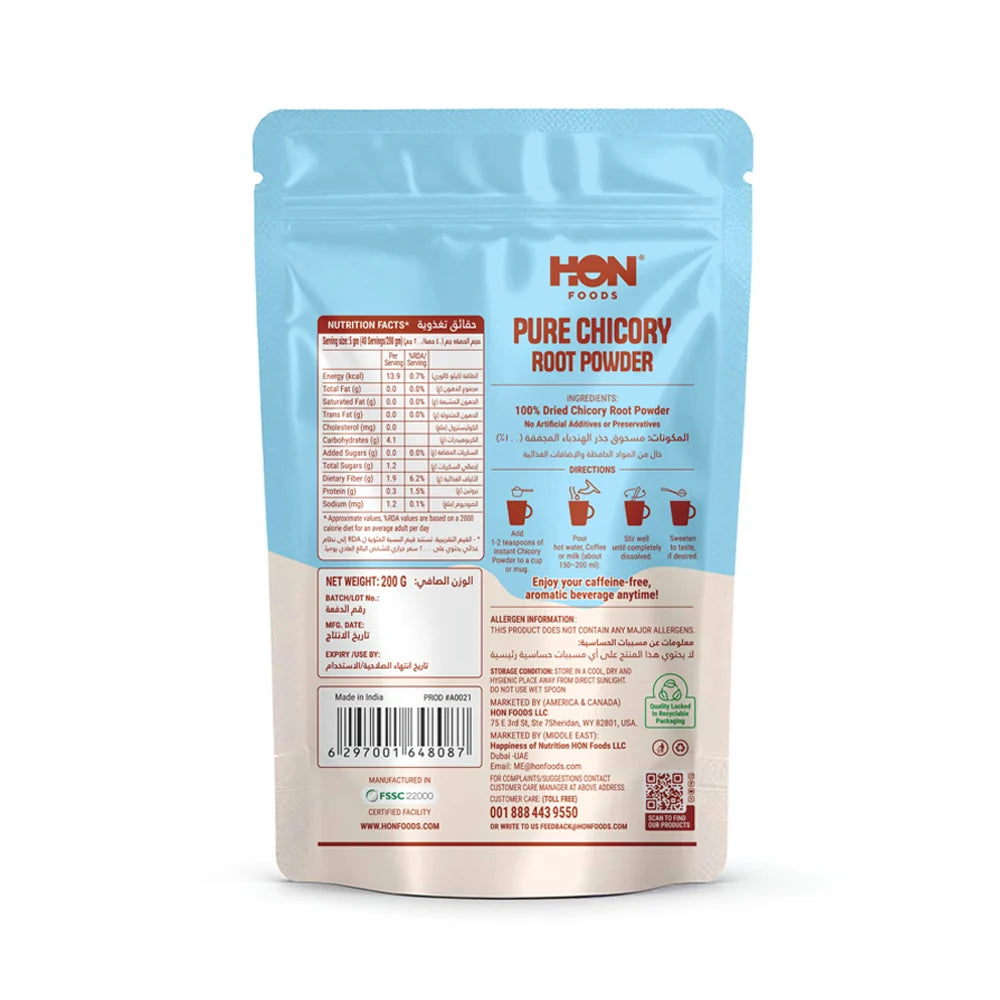 Instant Chicory Root Powder 200g