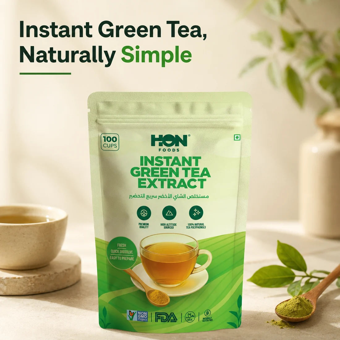 Instant Green Tea Extract 100g