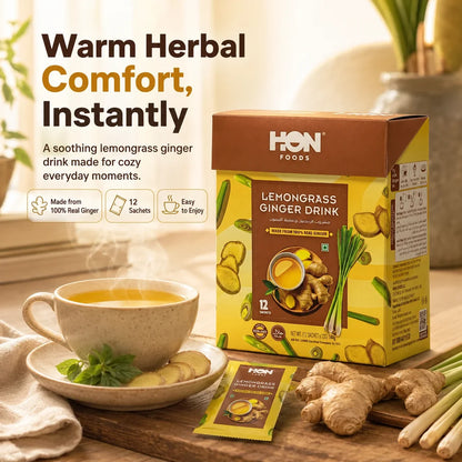 Lemon grass Ginger Instant Drink 12g X12Pcs