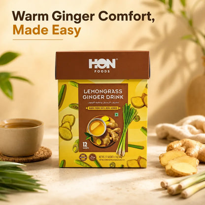 Lemon grass Ginger Instant Drink 12g X12Pcs
