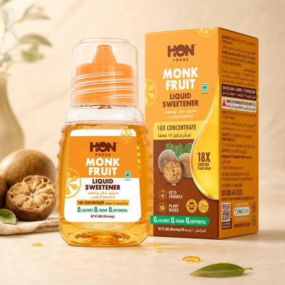 Monk Fruit Liquid Sweetener 18X Concentrate 60ml