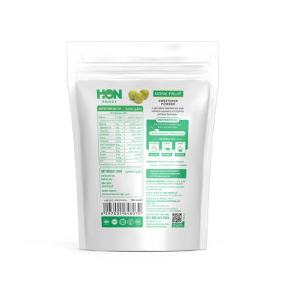 Monk Fruit Sweetener Powder 200g