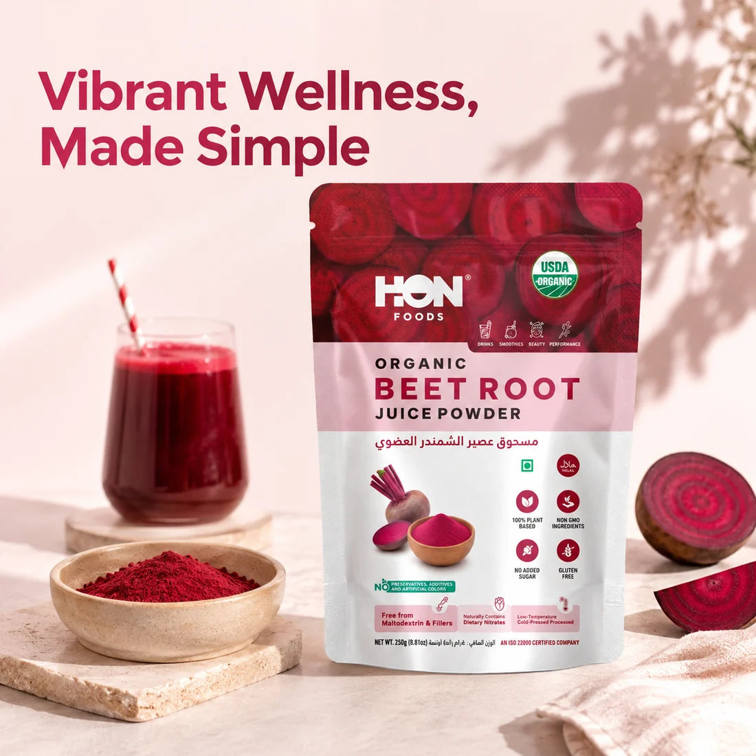 Organic Beetroot Juice Powder 250g