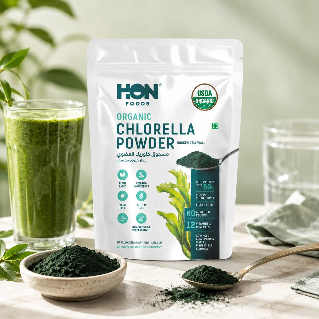 Organic Chlorella Powder 100g(Broken Cell Wall) 100g