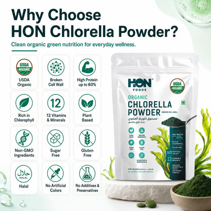 Organic Chlorella Powder 100g(Broken Cell Wall) 100g