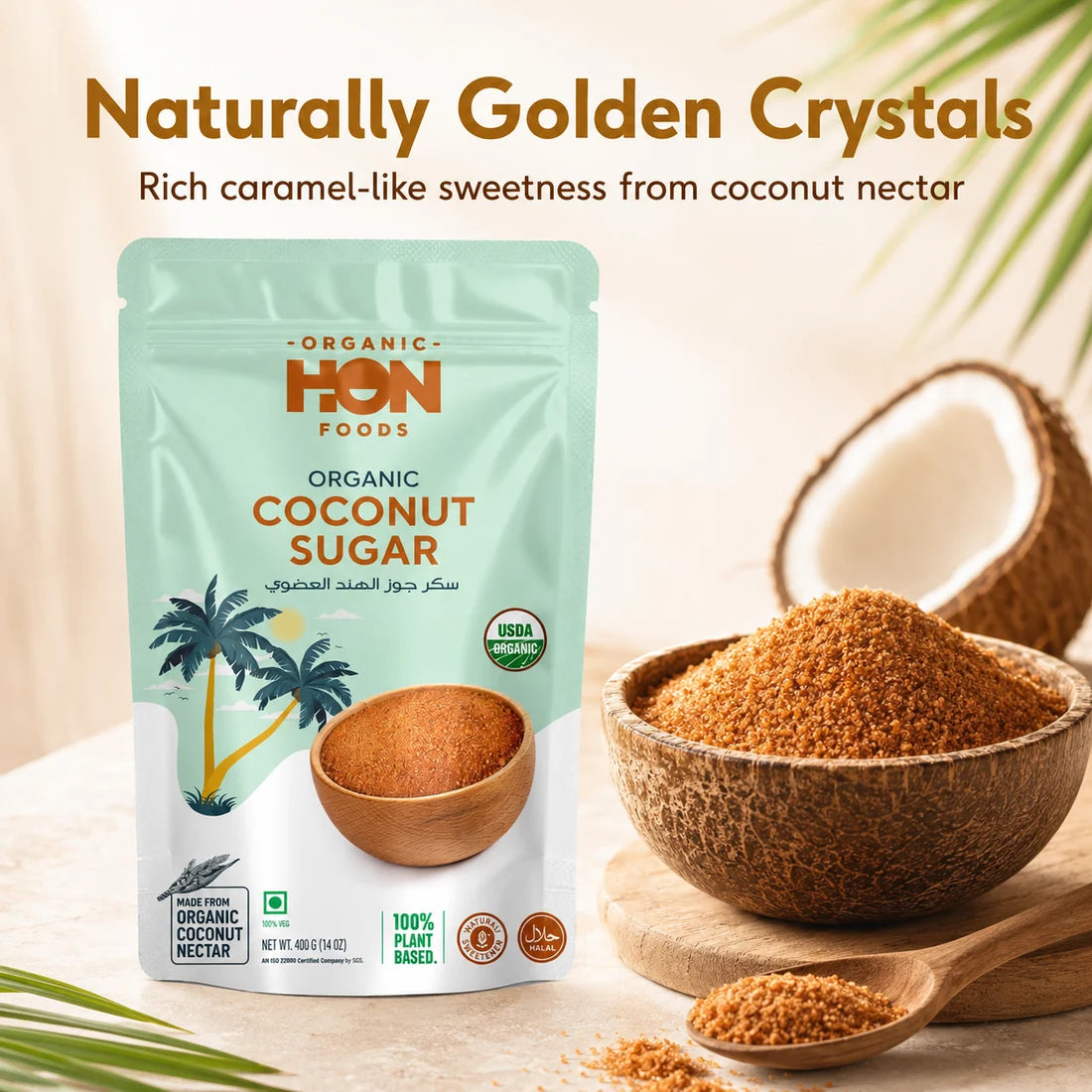 Organic Coconut sugar powder 400g