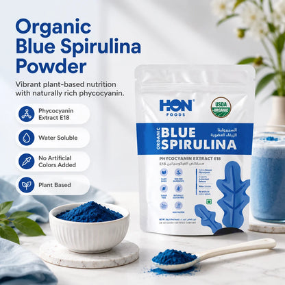 Organic Phycocyanin (Blue Spirulina) E18- 30g