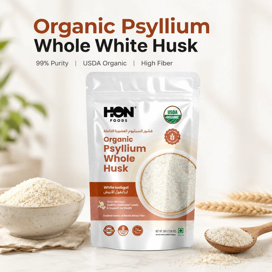 Organic Psyllium whole Husk 200g
