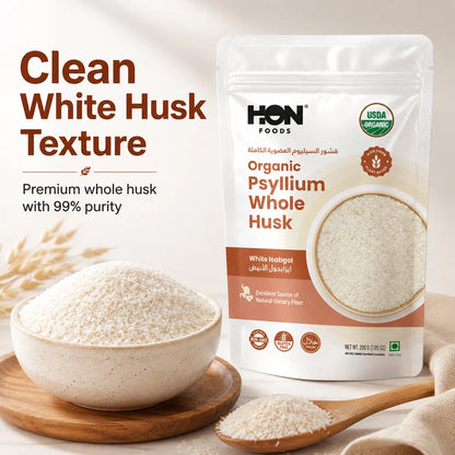 Organic Psyllium whole Husk 200g