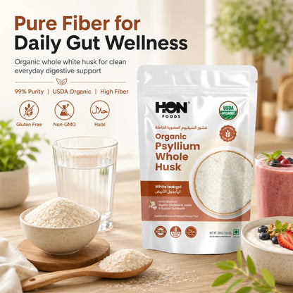 Organic Psyllium whole Husk 200g
