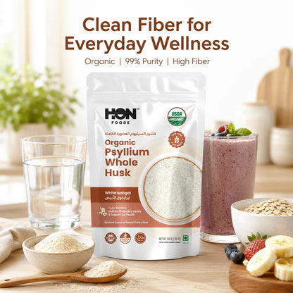 Organic Psyllium whole Husk 200g