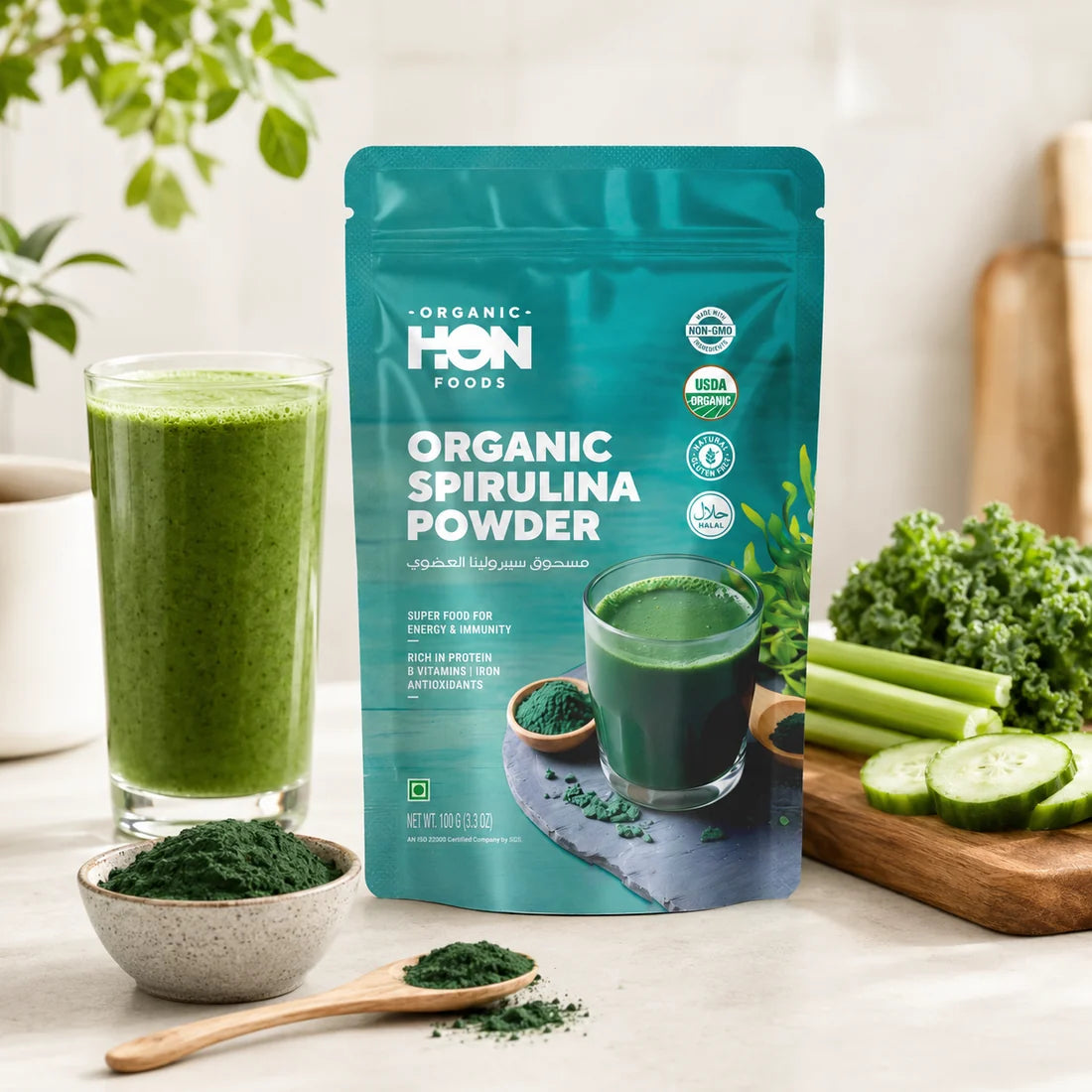 Organic Spirulina Powder 100g