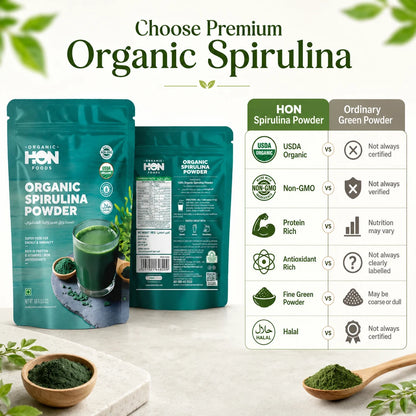 Organic Spirulina Powder 100g