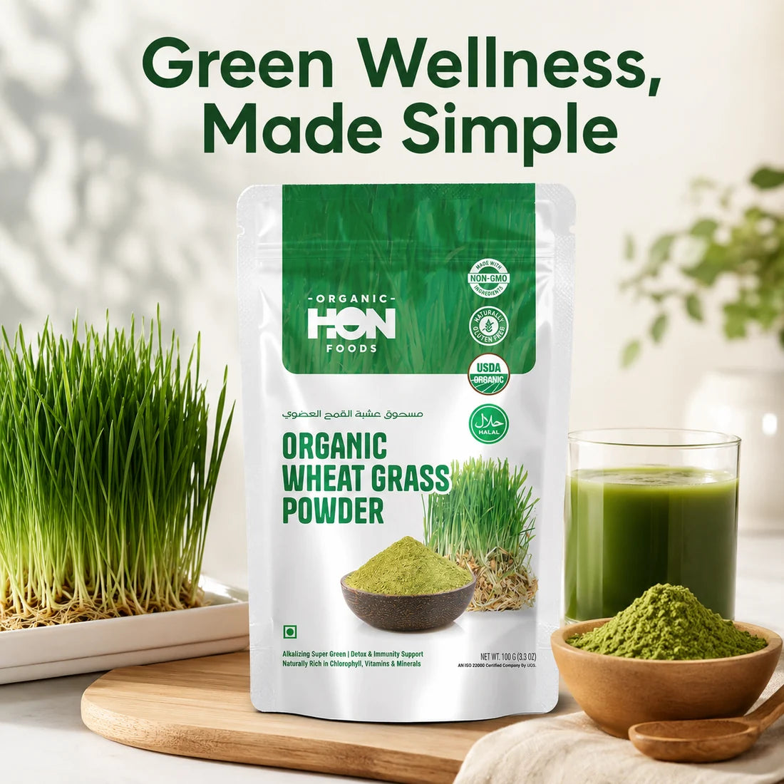 Organic Wheatgrass Powder 100g