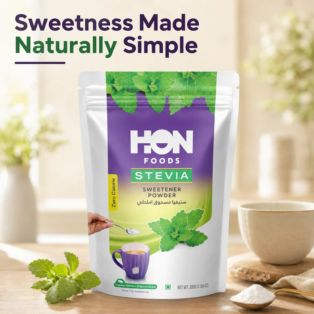 Stevia Natural Sweetener Powder 200g
