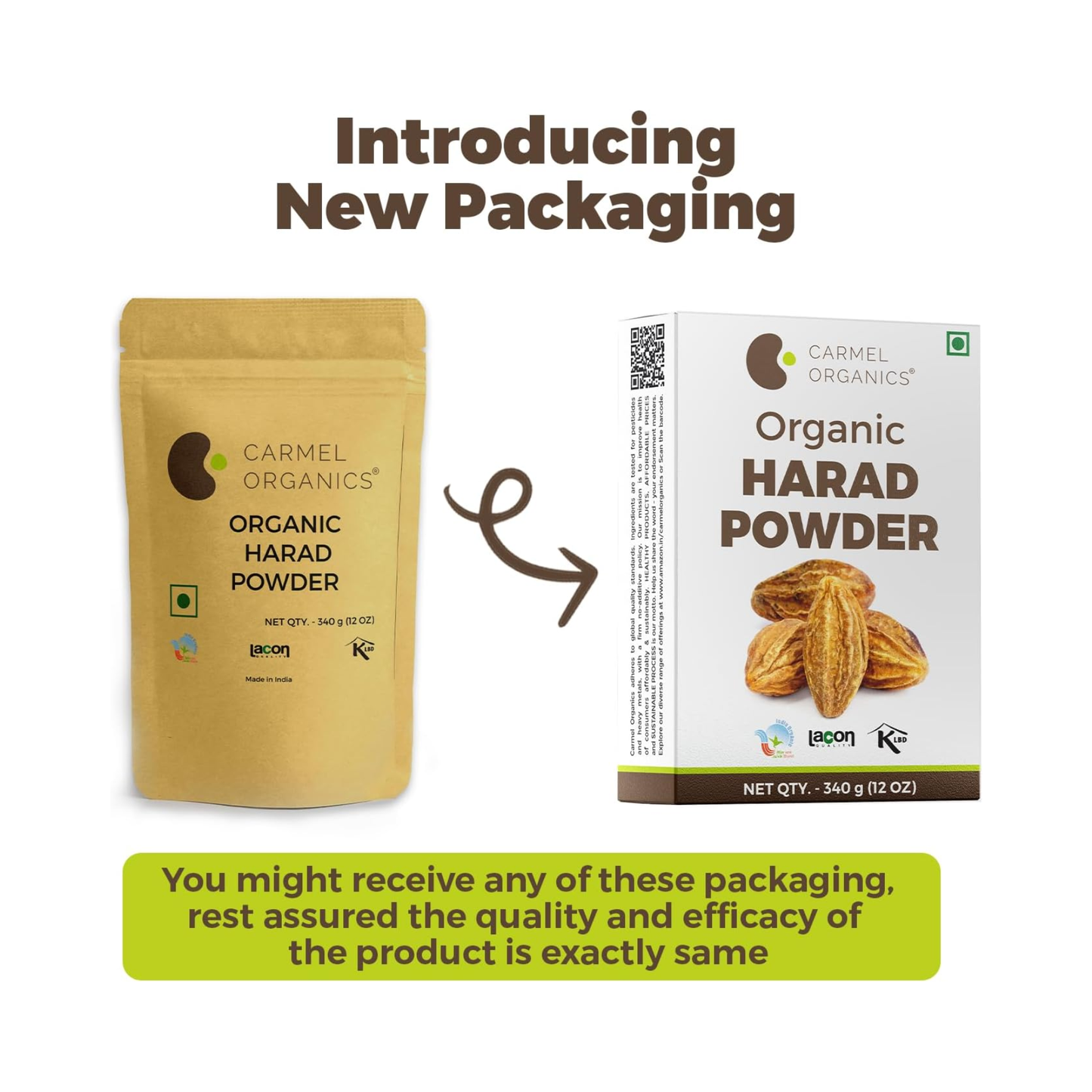 Carmel Organics Harad Powder 340g