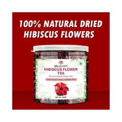 Bralcon Organic Hibiscus Flower Tea-50g