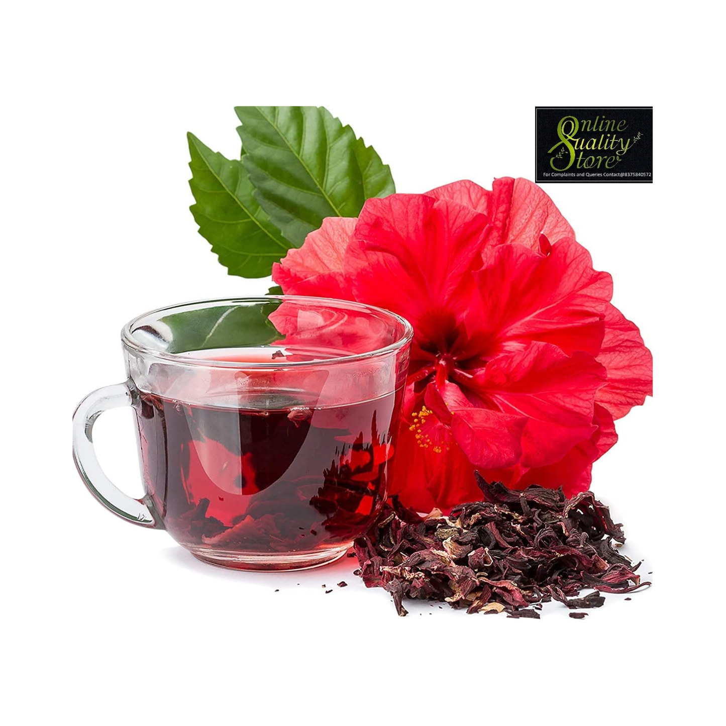 Online Quality Store Organic Hibiscus Flower Tea-50g