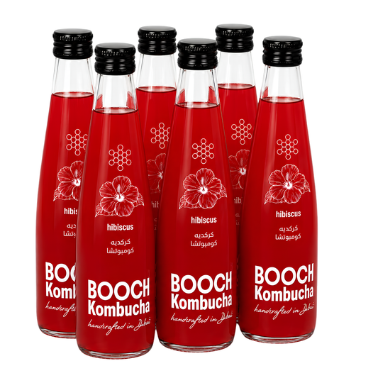 Kombucha (Hibiscus)-300ml Pack Of 6