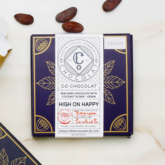 Chocolate Bar 65g - HIGH ON HAPPY