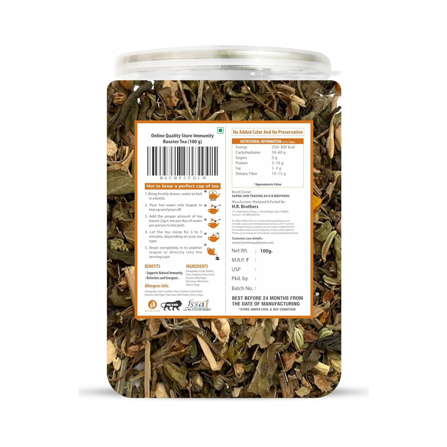 Online Quality Store Immunity Booster Tea-100g