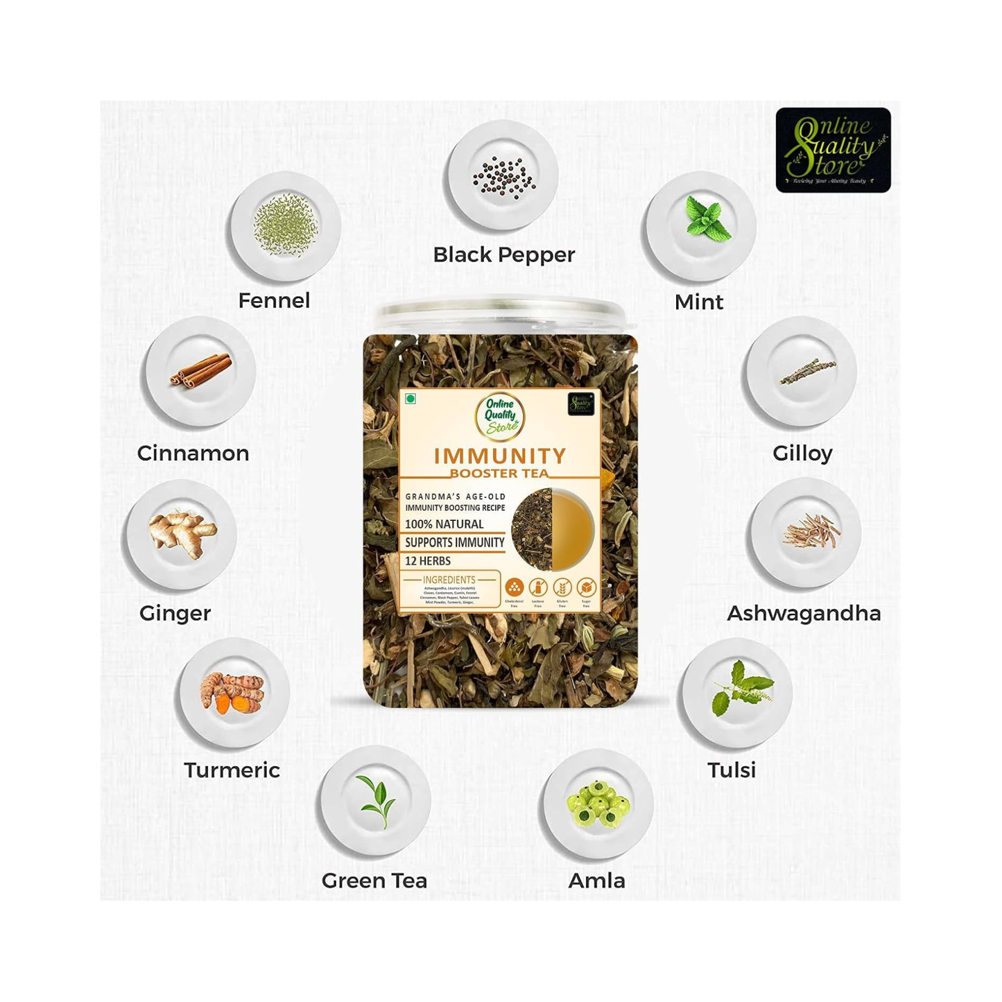 Online Quality Store Immunity Booster Tea-100g