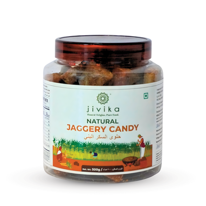 Jivika Natural Jaggery Candy 500g