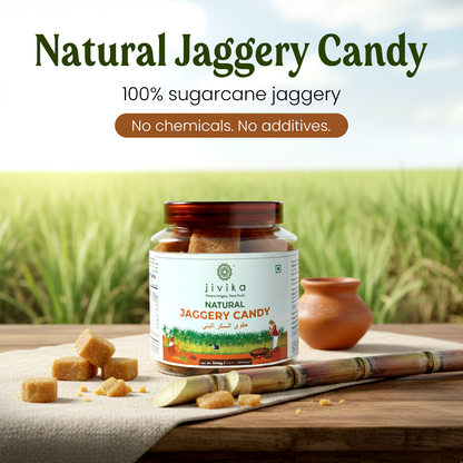 Jivika Natural Jaggery Candy 500g
