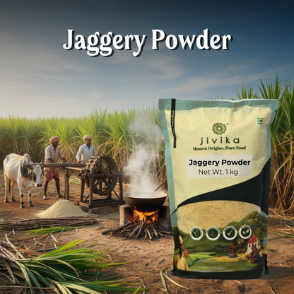 Jivika Natural Jaggery Powder 1kg