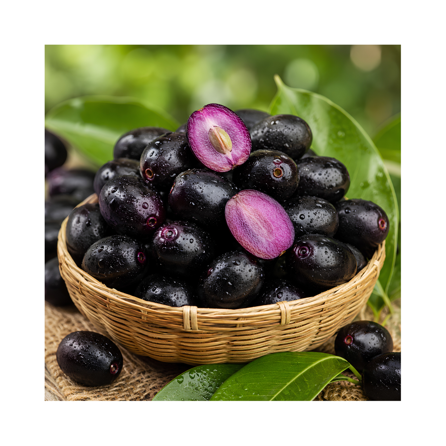 Fresh Organic Jamun (Indian Blackberry)-1kg(Approx)