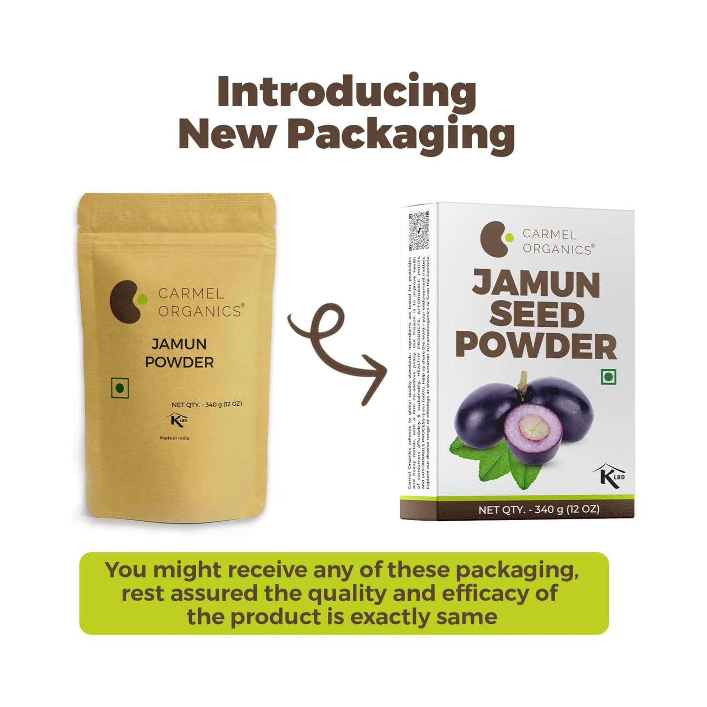 Carmel Organics Jamun Powder 340g