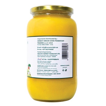 Jivika Himachal A2 Desi Cow Ghee 1000ml